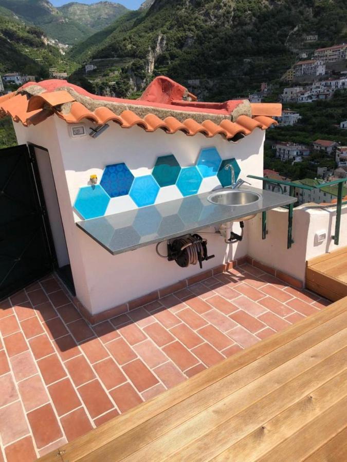 La Casa Sul Monte Apartment Минори Екстериор снимка
