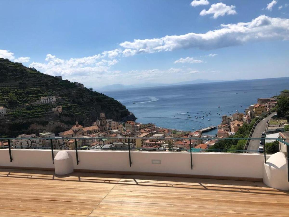 La Casa Sul Monte Apartment Минори Екстериор снимка