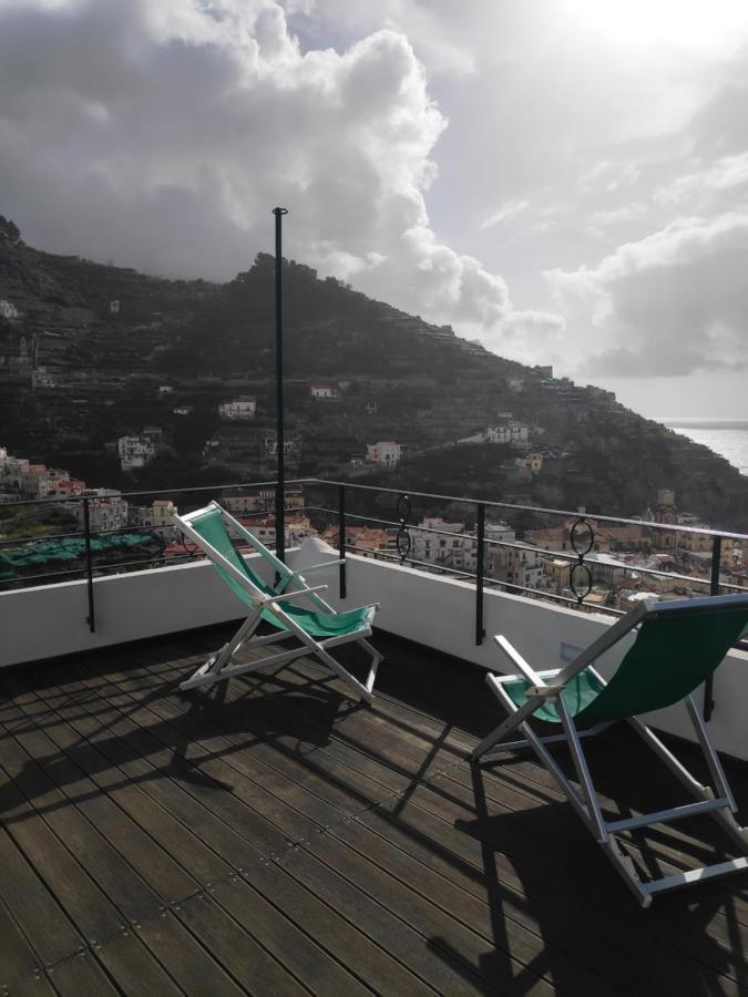 La Casa Sul Monte Apartment Минори Екстериор снимка